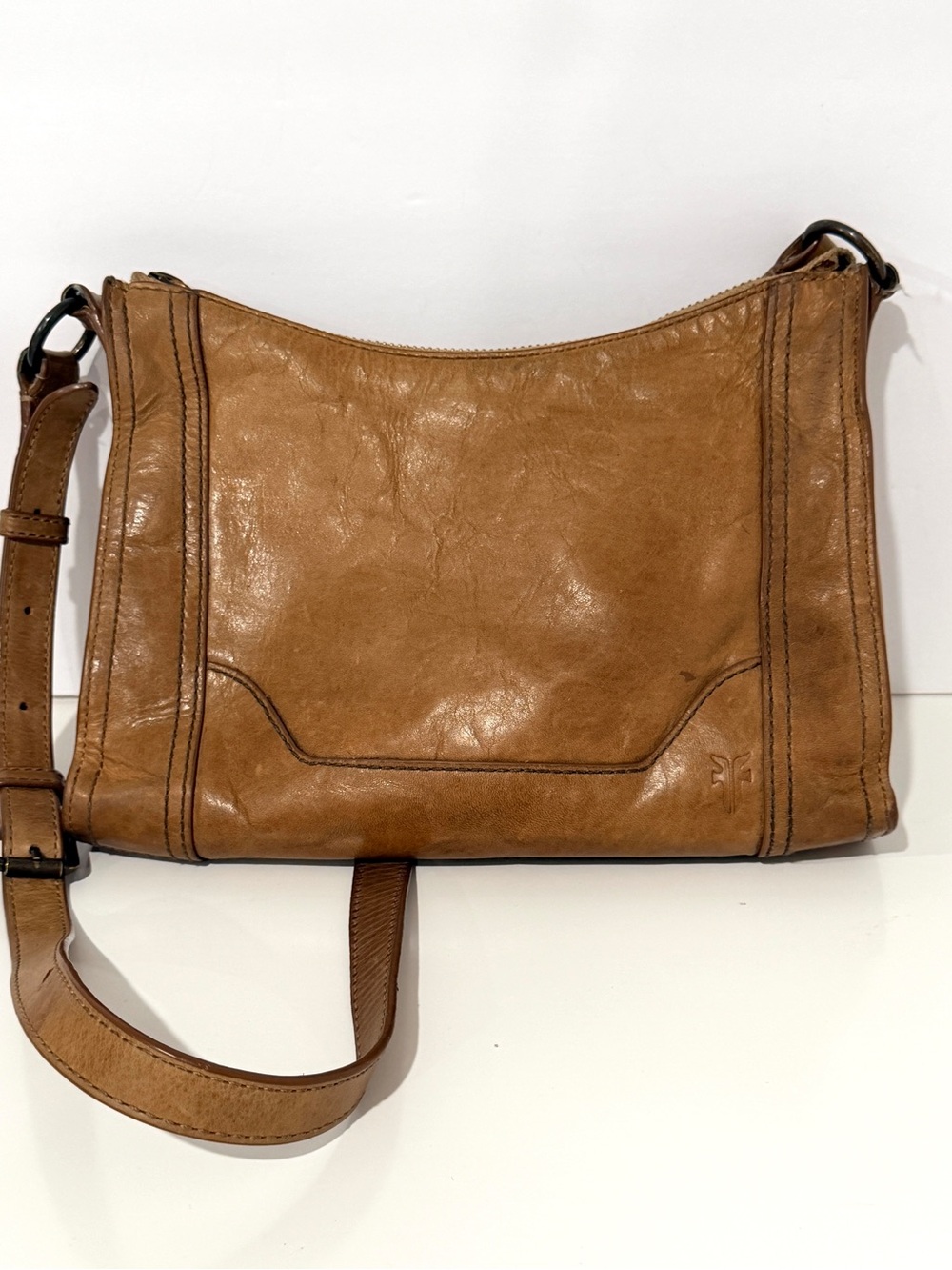 FRYE | Brown Leather Shoulder Bag